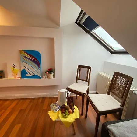 Art Penthouse Apartment Leipzig